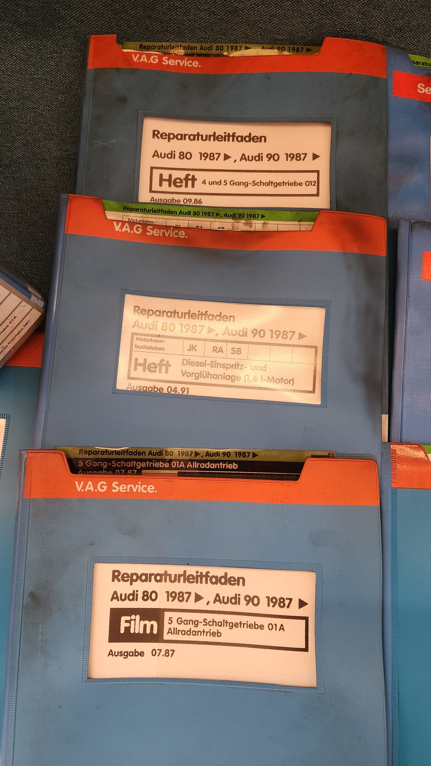 Audi 80/90 B3 Reparaturleitfaden Werkstattbuch Z2