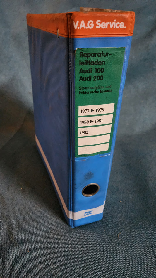 Ausi 100/200 C2 Stromlaufpläne Reparaturleitfaden Werkstattbuch