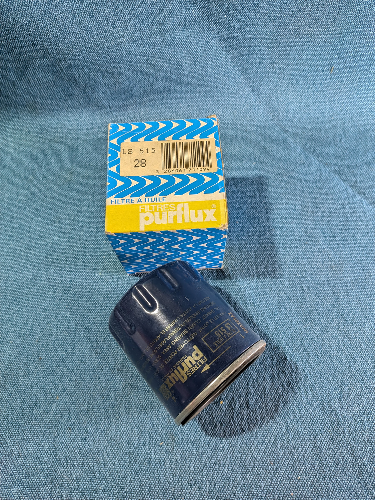 Oil Filter Purflux LS515 Fiat/124/125/127/131/Argenta/Cinquecento/Croma/Panda/Regata/Ritmo/Uno/Lancia Delta 542044 NOS/New A26