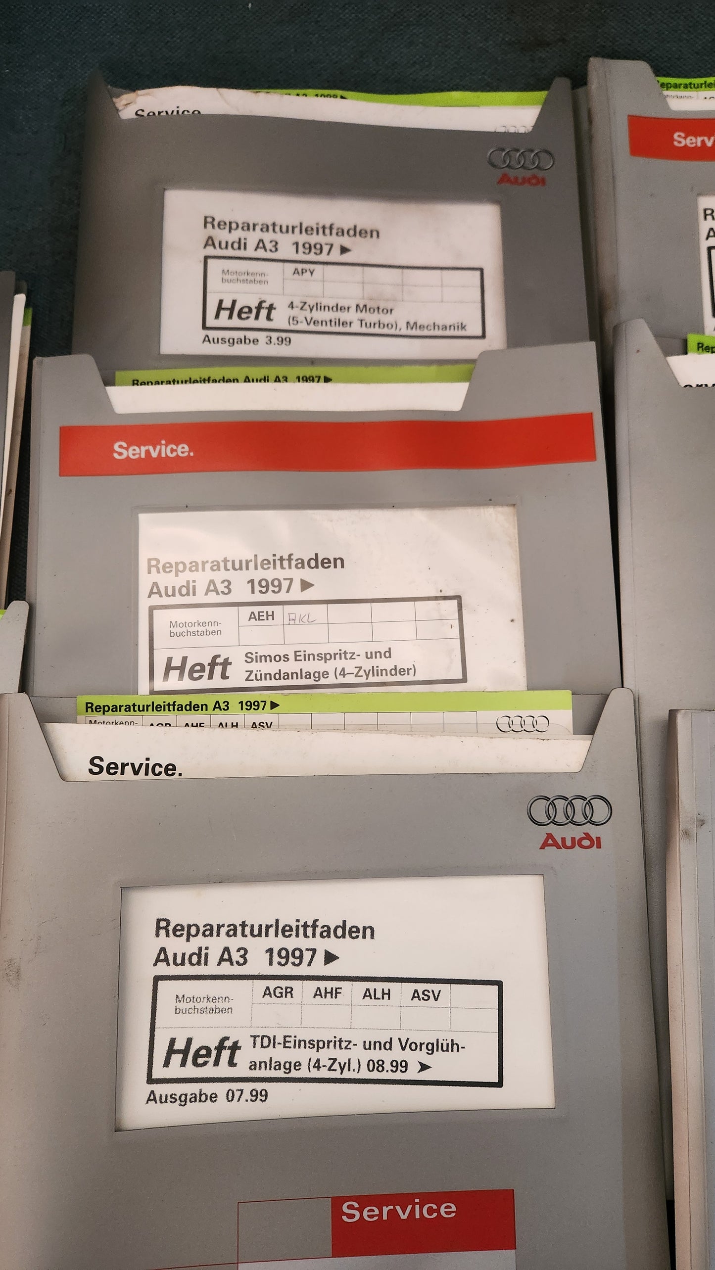 Audi A3 8L Reparaturleitfaden Werkstattbuch