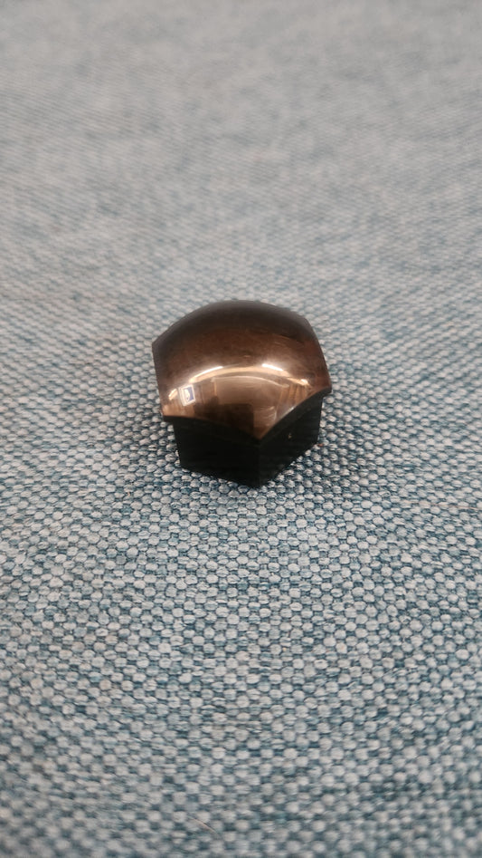 Wheel bolt cover cap, black, for Golf/Jetta/1/2/Passat/B1/B2/Polo1/Audi50/Scirocco/1/2, 321601173A, Nos K7