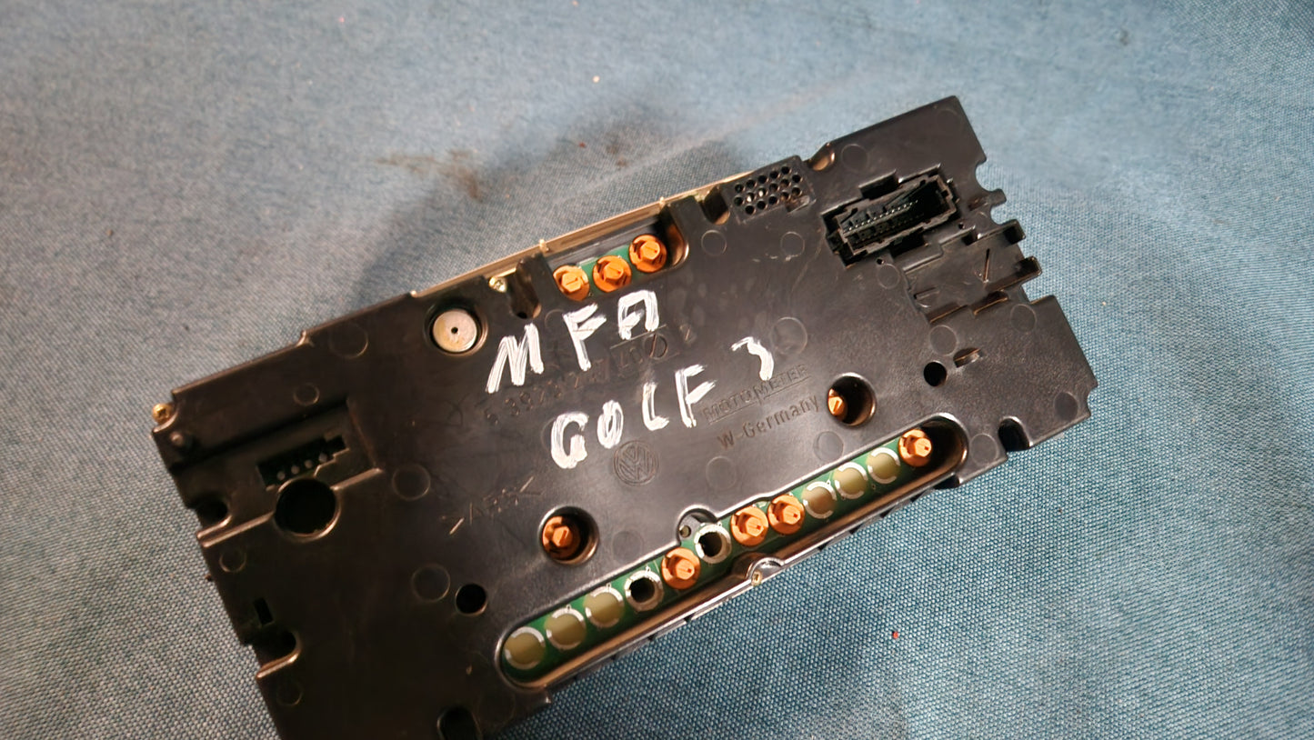 Golf 3 Tacho Gebraucht Motometer 220kmh 5411004600 DZM A1