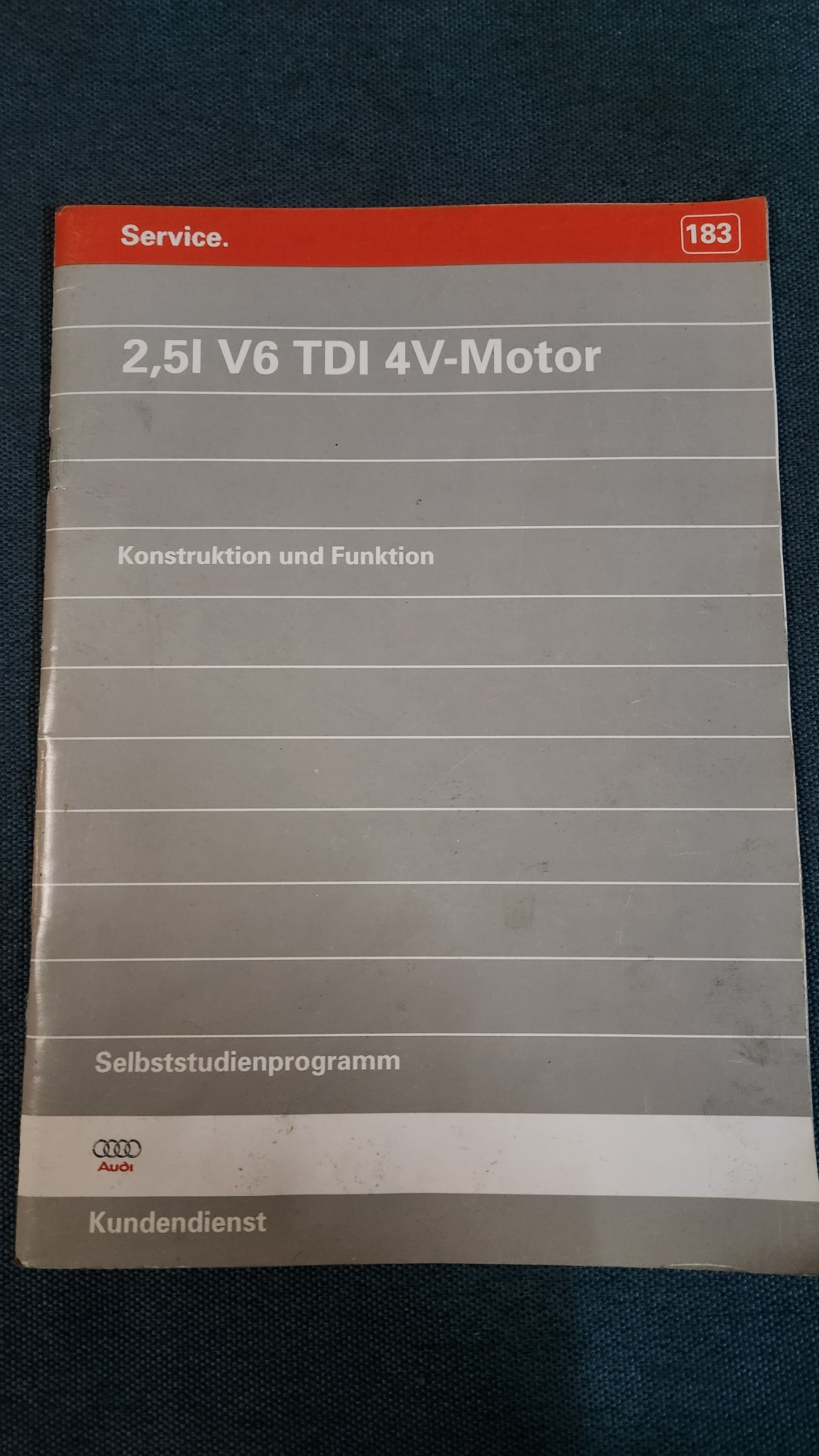 2.5L V6 TDI 4V engine Self-study program No. 183 Repair manual Workshop manual