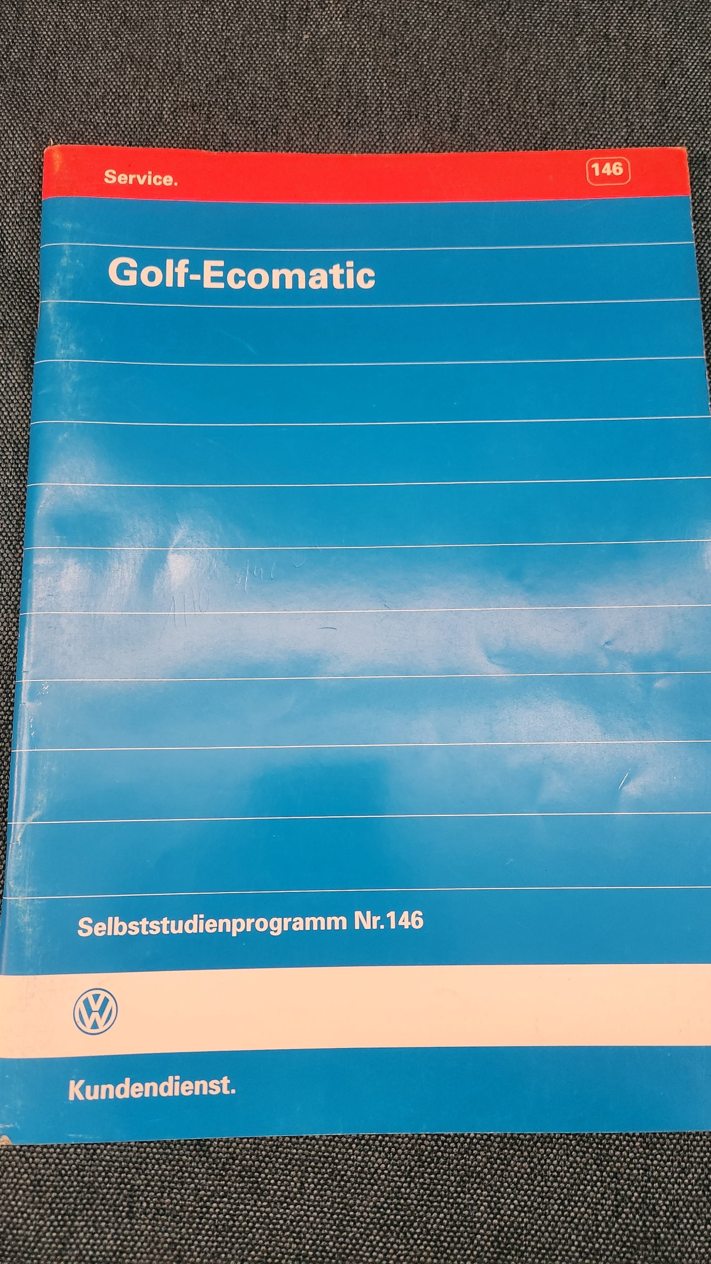 Golf 3 Ecomatic  Selbststudienpogramm Nr. 146 Werkstattbuch Reparaturleitfaden
