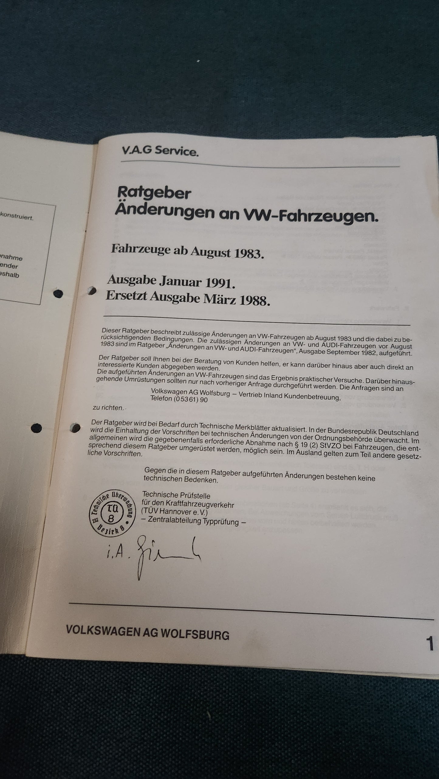 Guide to modifications on VW vehicles: Golf 2, Jetta 2, Golf 1 Cabriolet, Caddy 14D, Scirocco 2, Polo 86c, Corrado, Passat B2, B3, Beetle. Workshop manual, repair guide.