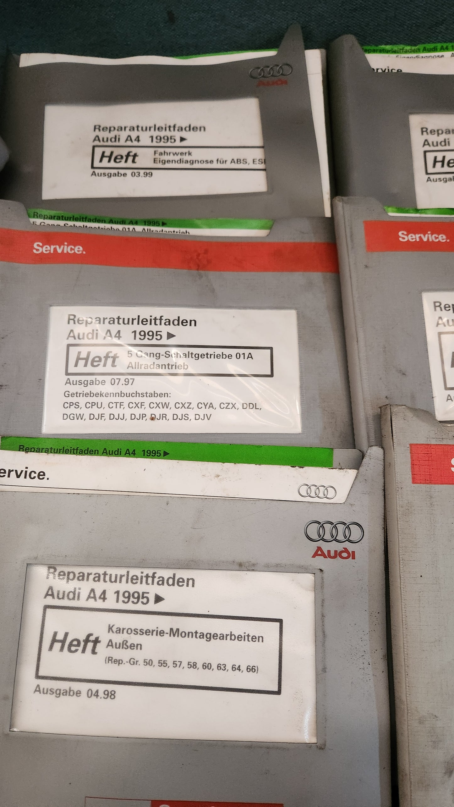 Audi A4 B5 Reparaturleitfaden Werkstattbuch