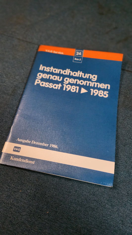 Polo 1/86C Reparaturleitfaden Werkstattbuch