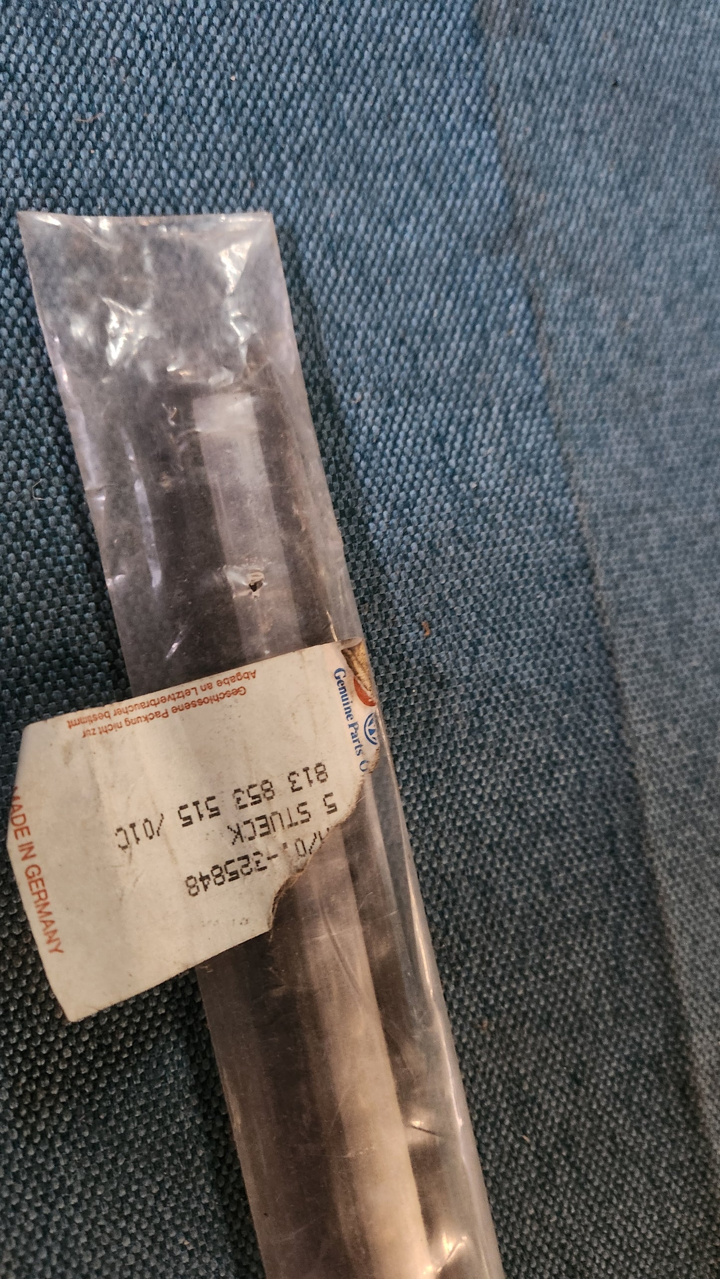 Audi 80/90 B2 GL Chrome Trim Strip Front Left Door Nos 813853515 B1/C1