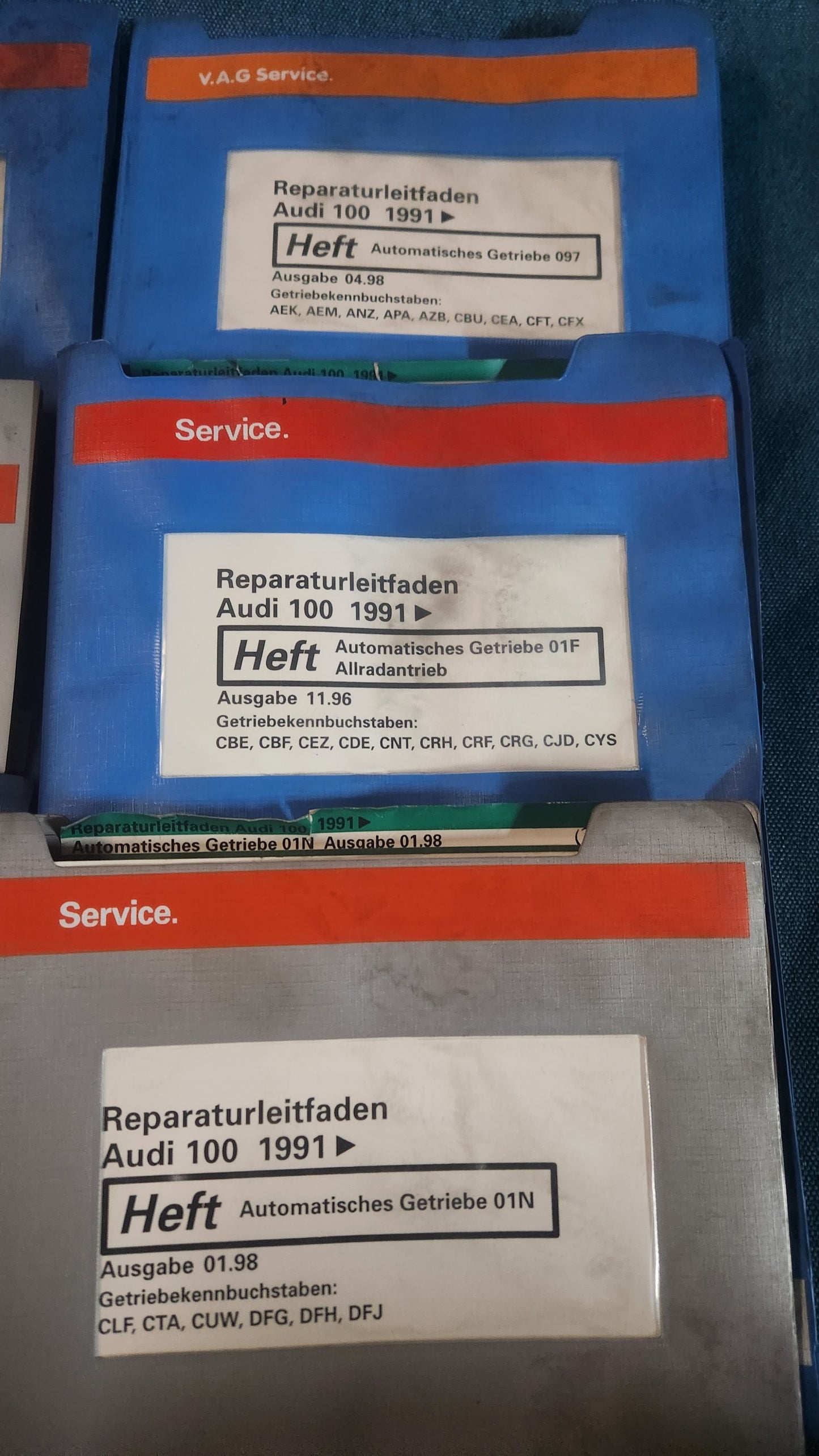 Audi 100 C4 Repair Manual Workshop Manual Z1