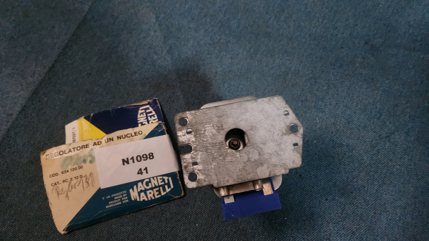 Lichtmaschienenregler Magneti Marelli Fiat 124 125 Lancia Beta 63472000 NOS B3