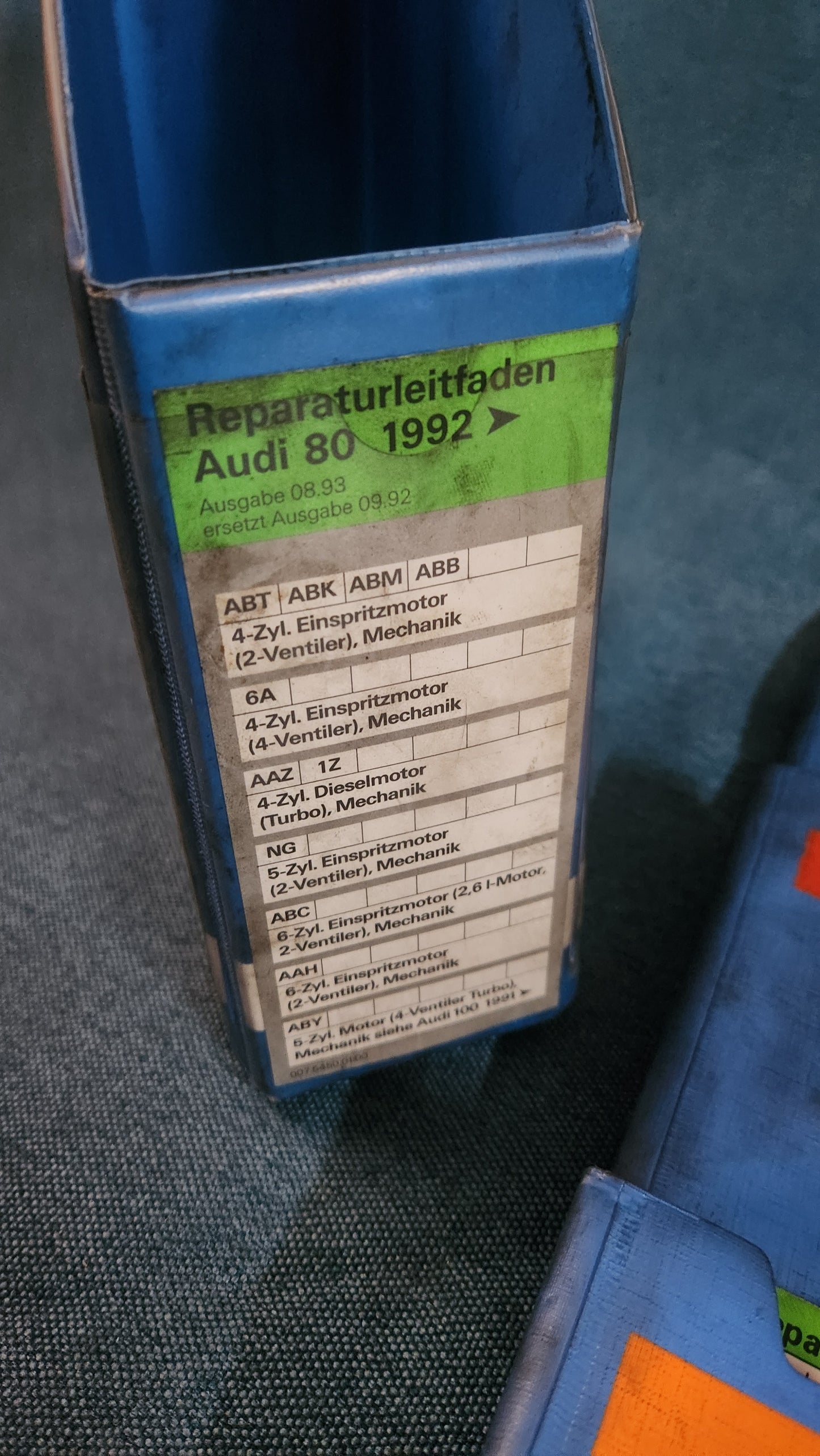 Audi 80 B4 Reparaturleitfaden Werkstattbuch