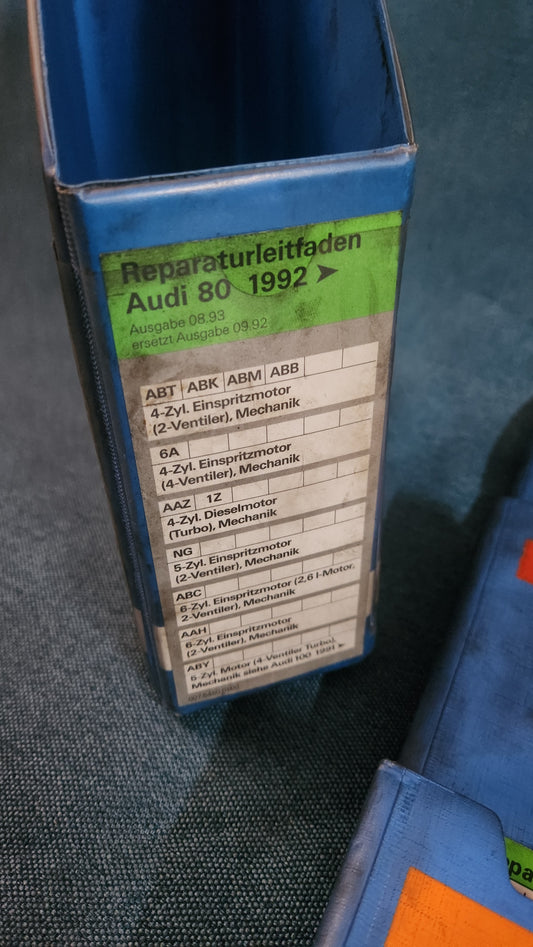 Audi 80 B4 Reparaturleitfaden Werkstattbuch