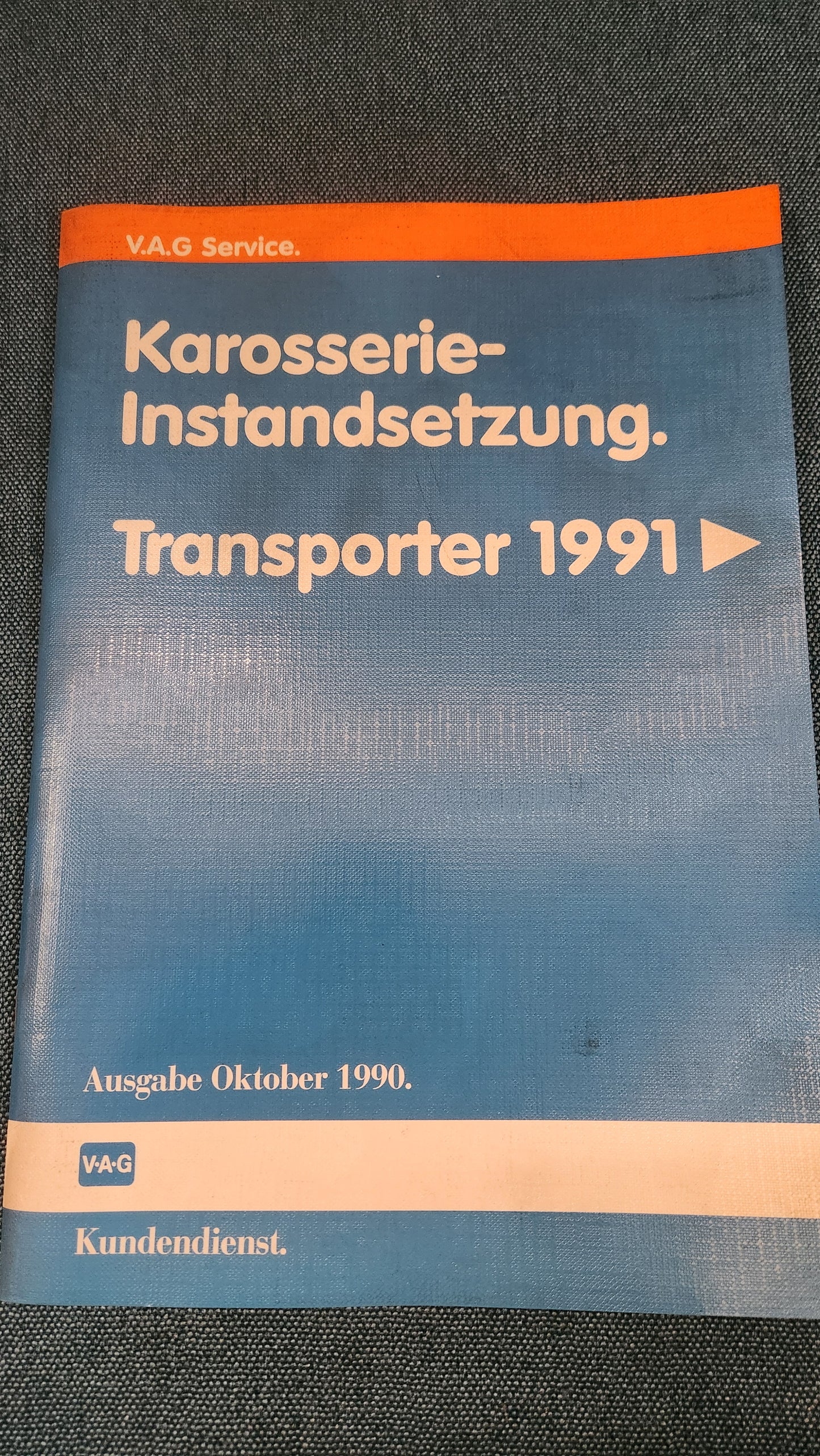 T4 Bus Body Repair 1991 Repair Manual Workshop Book