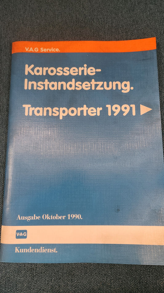 T4 Bus Body Repair 1991 Repair Manual Workshop Book