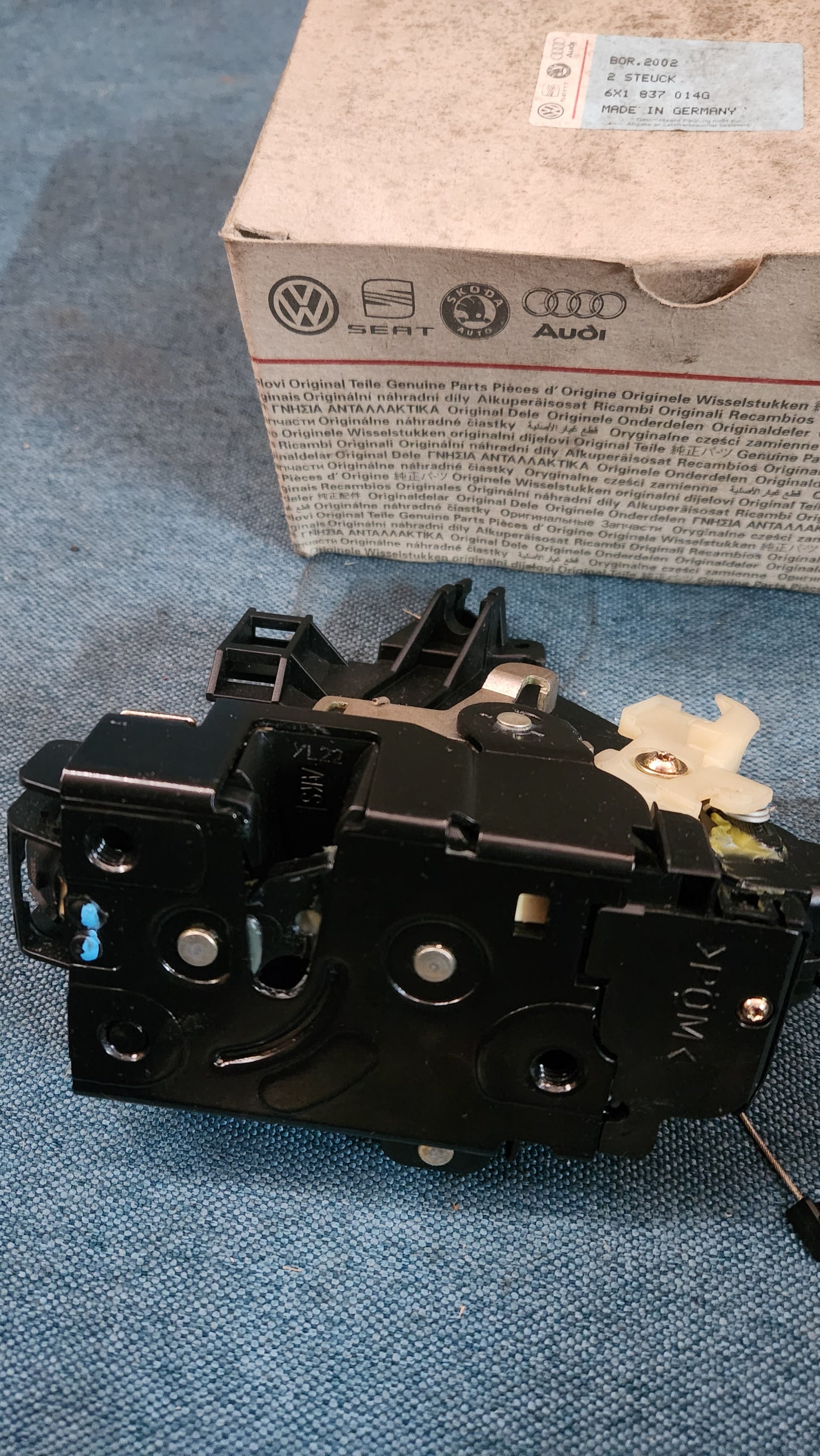 Türschloss Golf4/Bora/Lupo 6X1837014G Nos F6