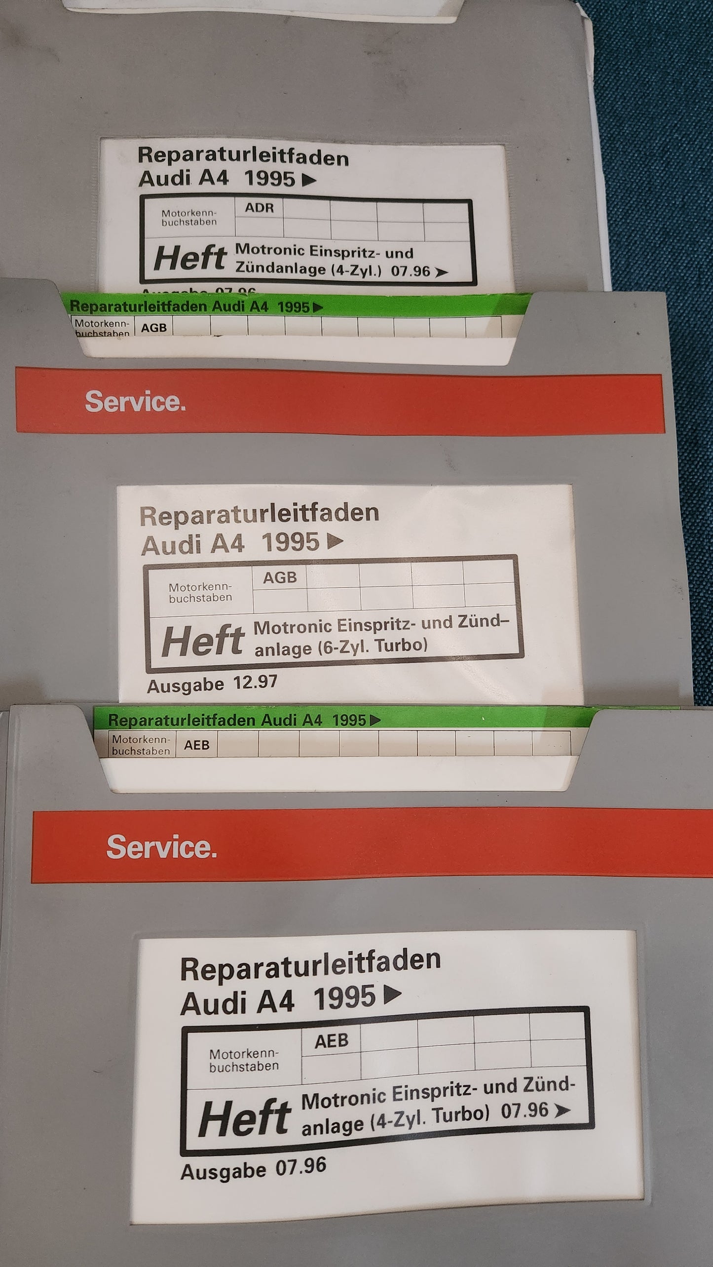 Repair manual, workshop manual