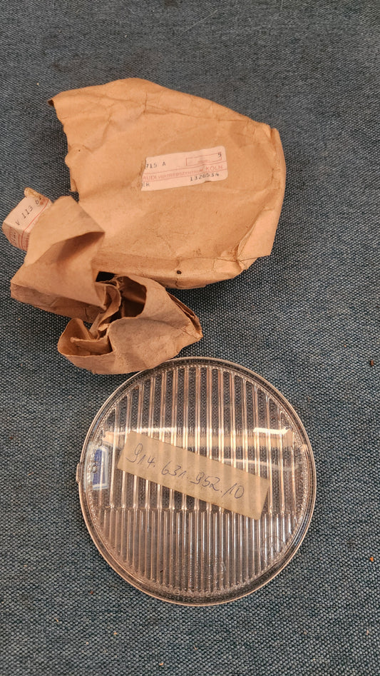 Porsche 914 Nebelscheinwerfer Glas 91463195210 Nos E7