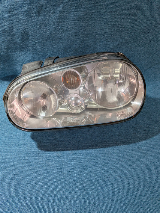 Headlight Hella Defective Left Golf 4 J1941015F Used A23