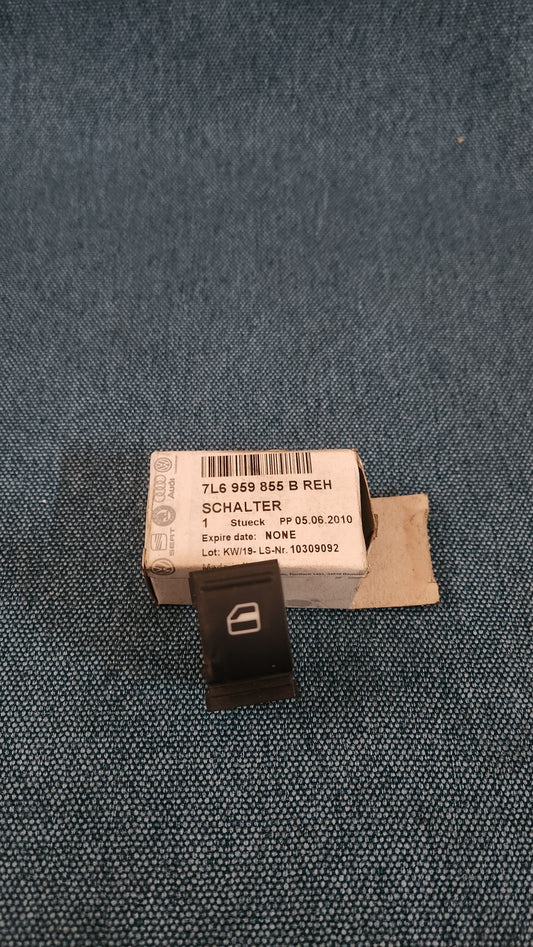 Window Regulator Switch Caddy 3/Touareg/Passat B6/Tiguan/T5/Polo 6 7L6959855B Nos M7