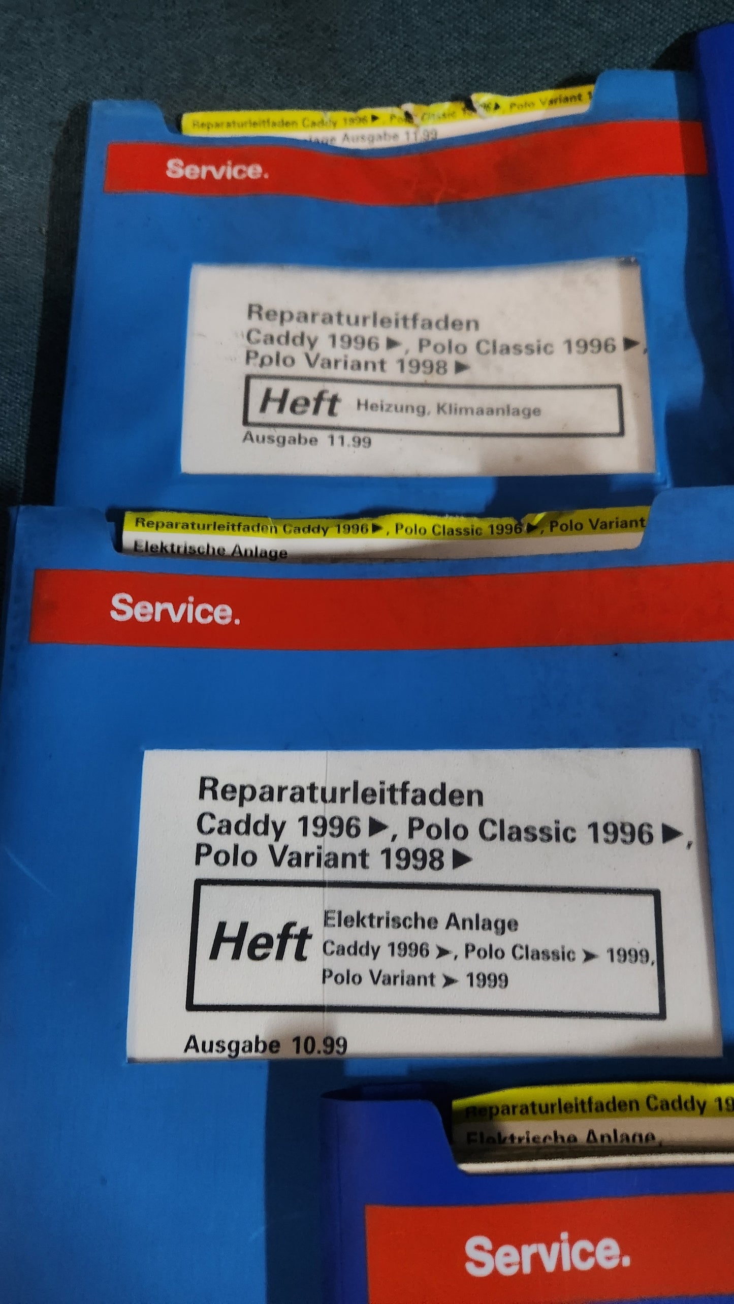 Polo 6N Caddy 9KV Reparaturleitfaden Werkstattbuch
