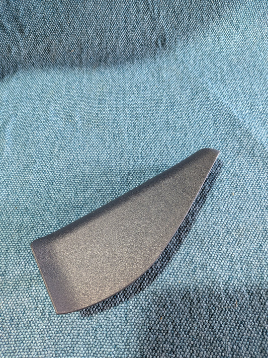 Blende Fensterrahmen Tür rechts hinten blau Audi/80/90/B2 Typ 81/85 813857570 NOS B17