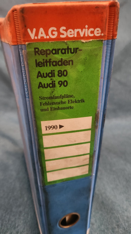Audi 80 B4 Stromlaufpläne Reparaturleitfaden Werkstattbuch Z1