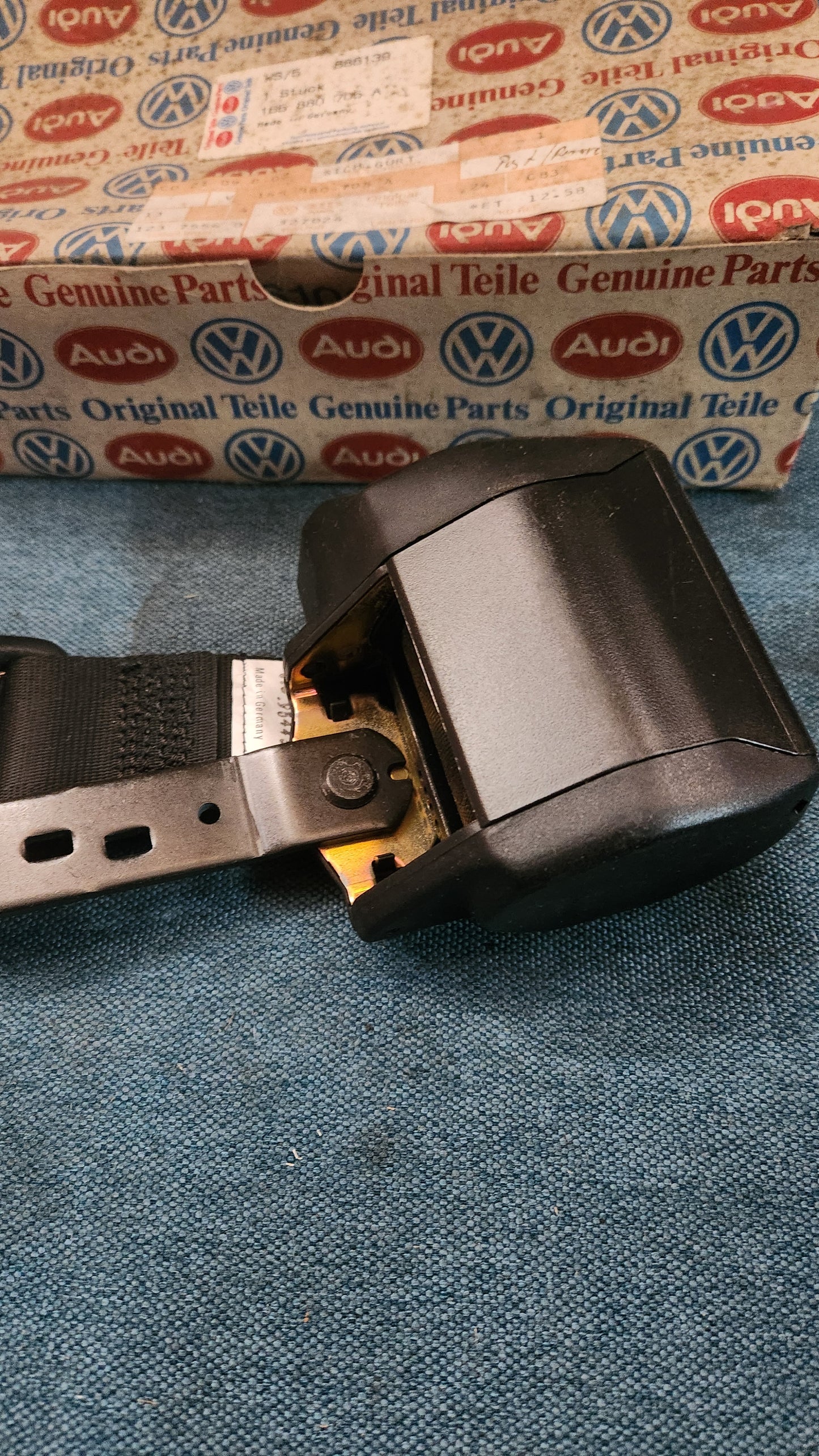 US Post Golf Gurt Golf 1/2 Jetta 1/2 165880705A Nos F5