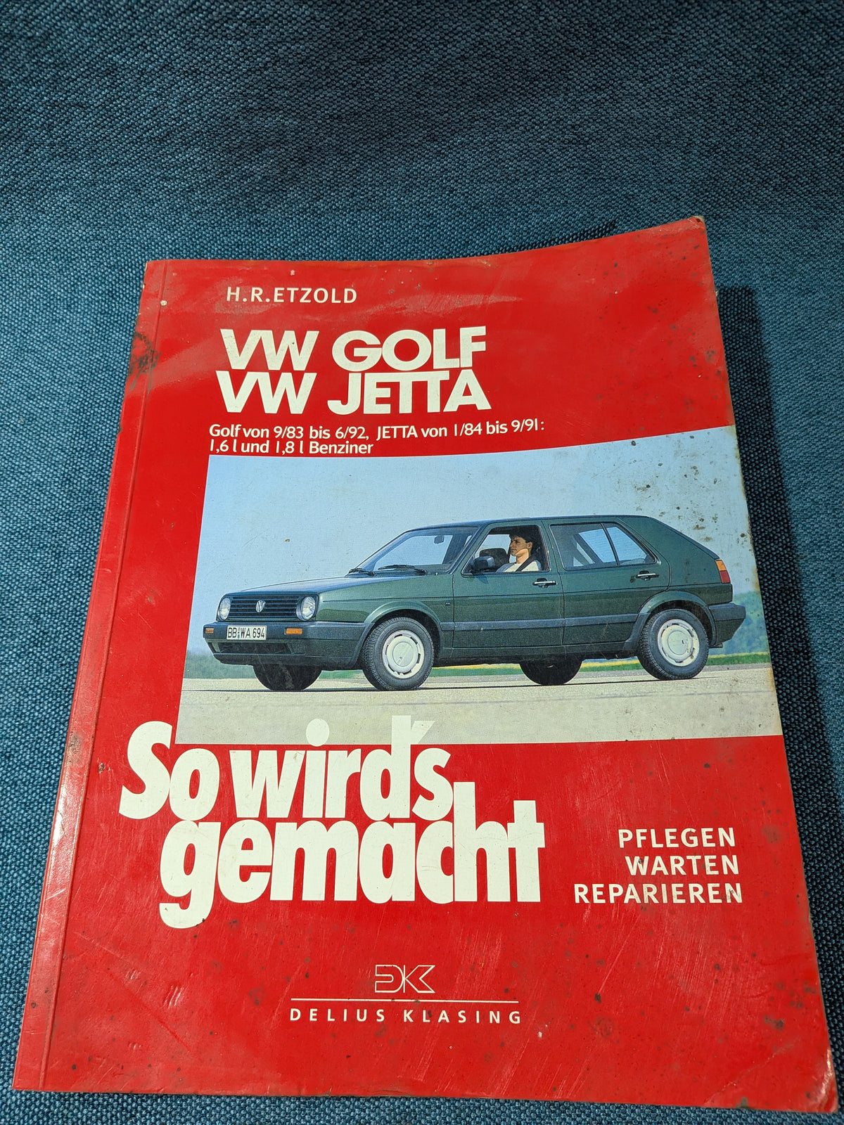 So wird's gemacht Golf/Jetta/2/ 1,6L und 1,8L Reparaturleitfaden Werkstattbuch