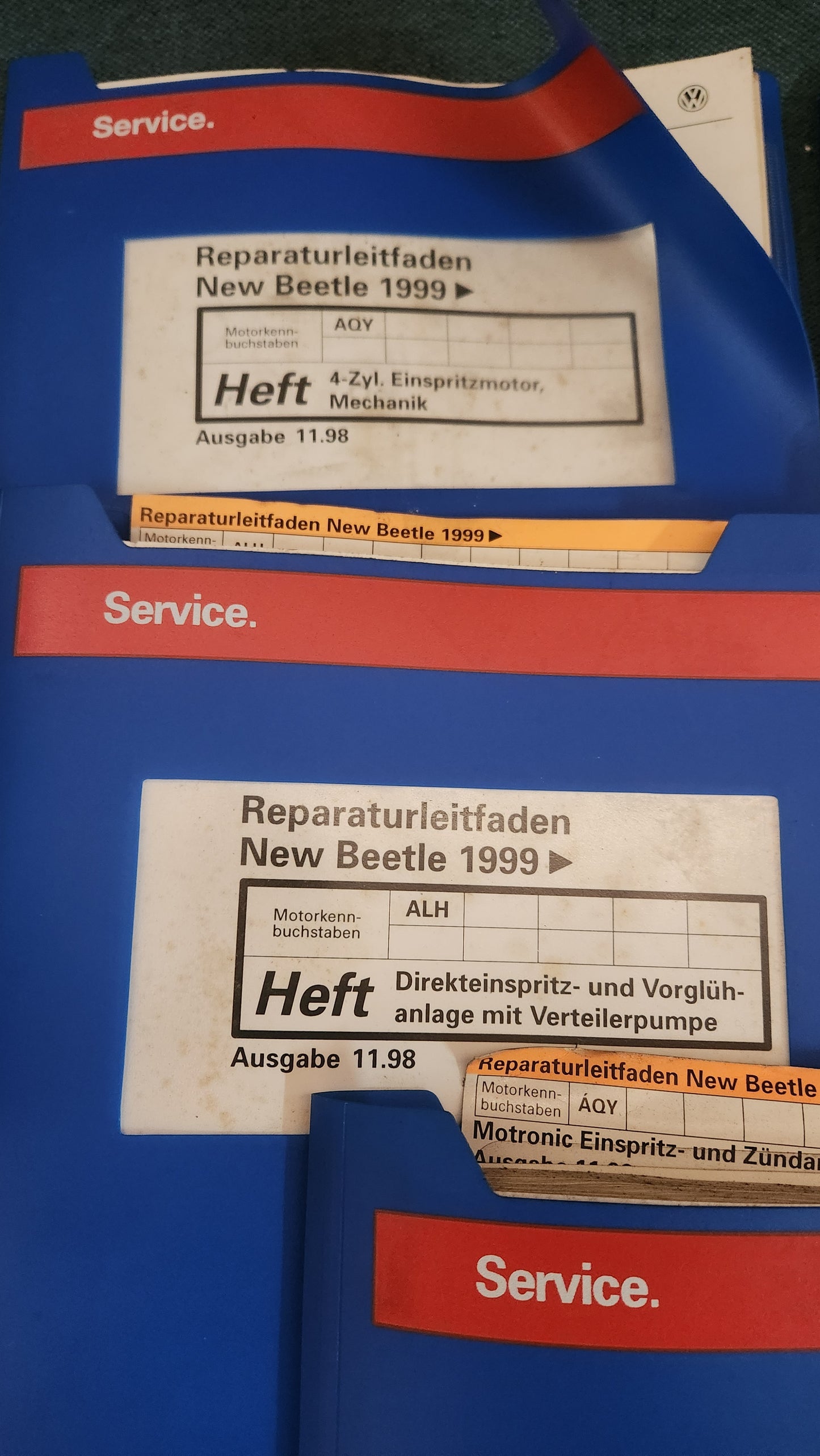 New Beetle Reparaturleitfaden Werkstattbuch