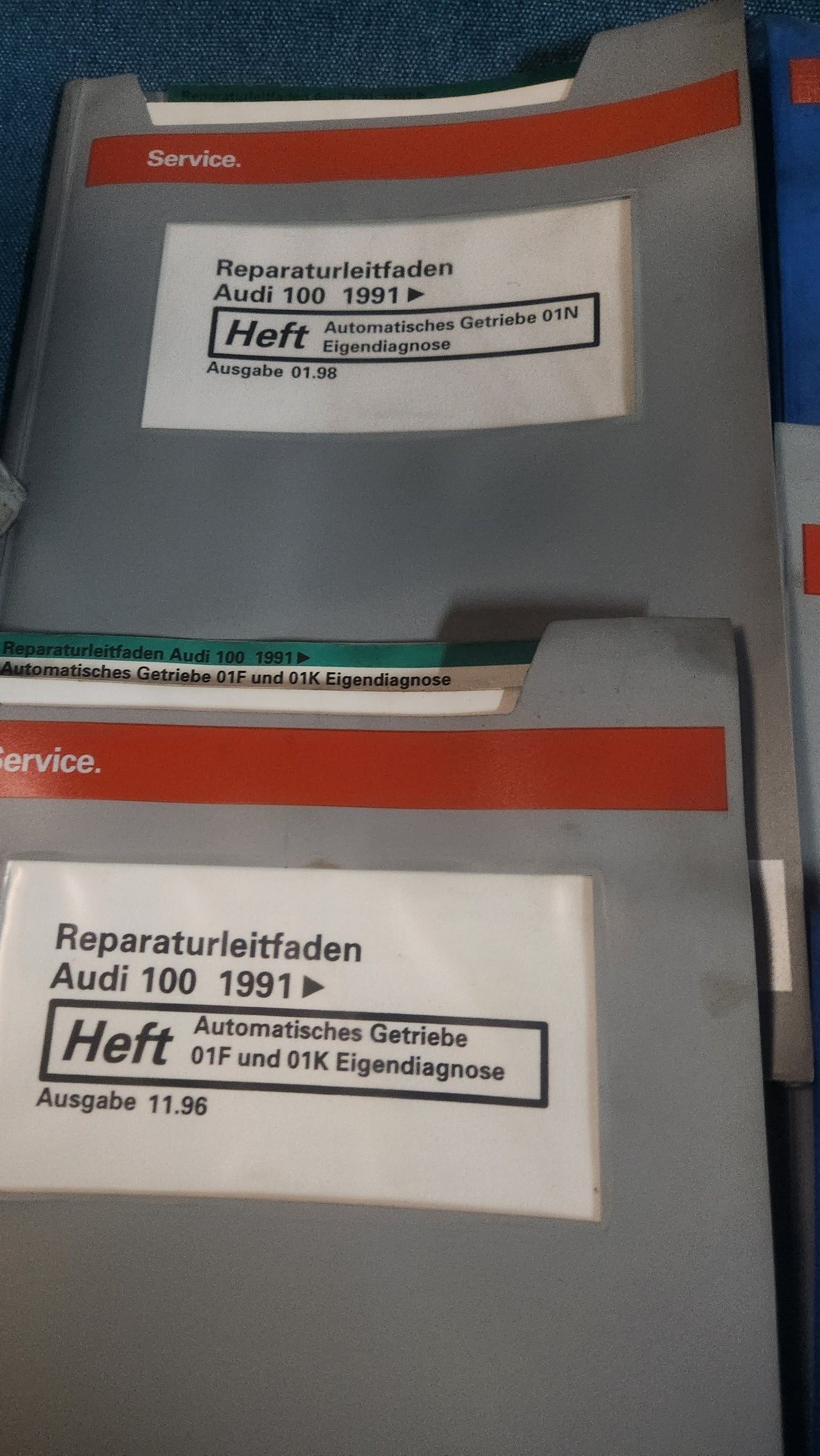 Audi 100 C4 Repair Manual Workshop Manual Z1