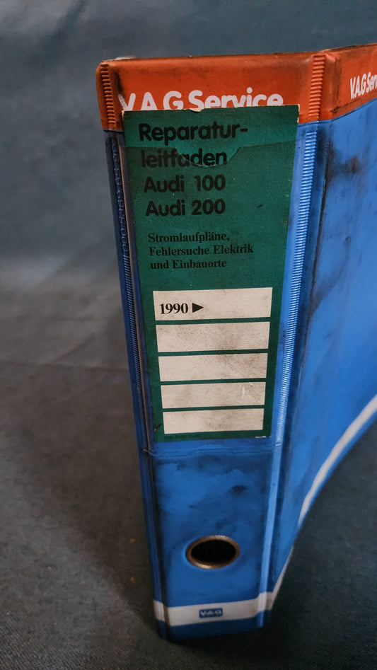 Audi 100/200 C3 Stromlaufpläne Reparaturleitfaden Werkstattbuch