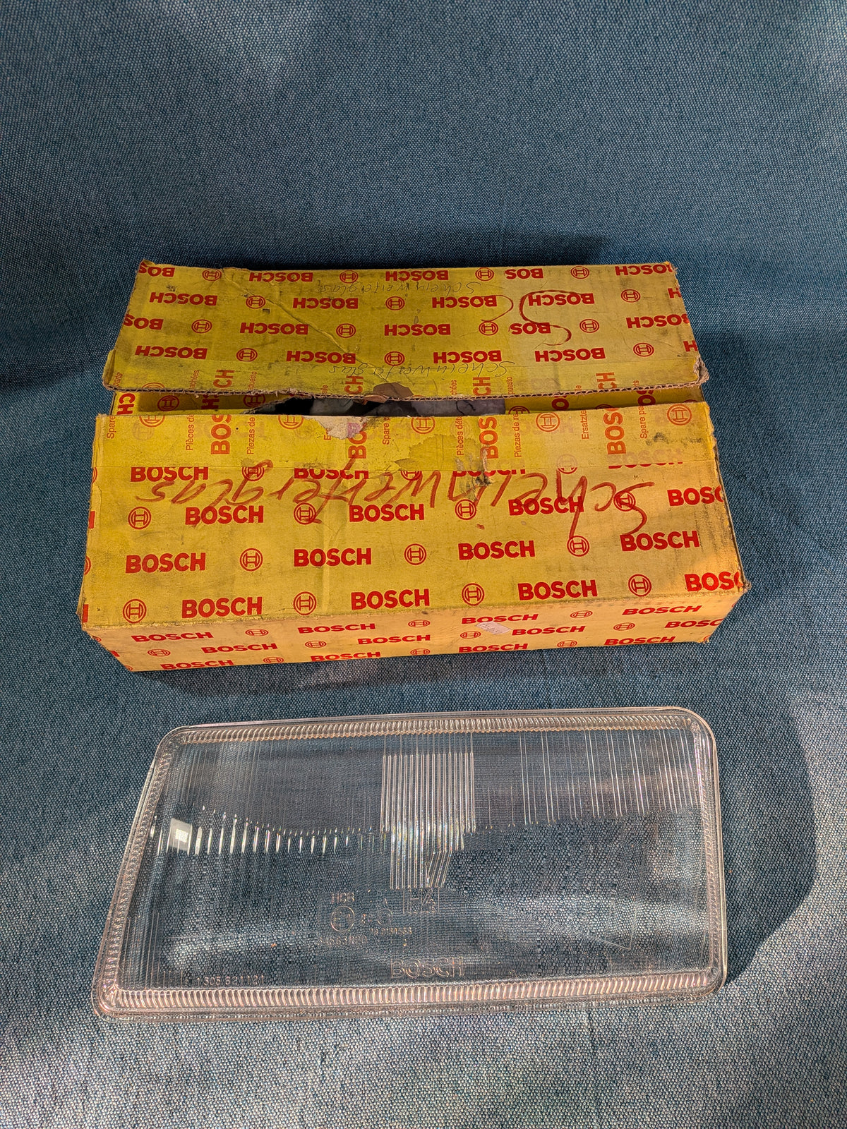 Plato de proyector faro izquierdo Bosch Audi/80/B3 1305621121 NOS/Nuevo B12