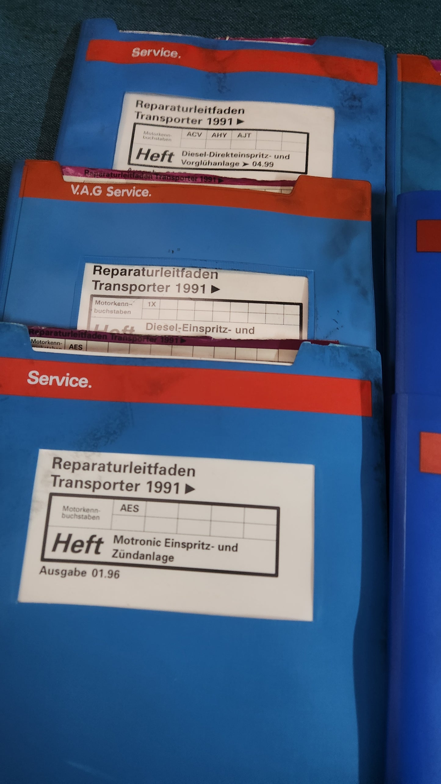T4 Bus Transporter Reparaturleitfaden Werkstattbuch Z1