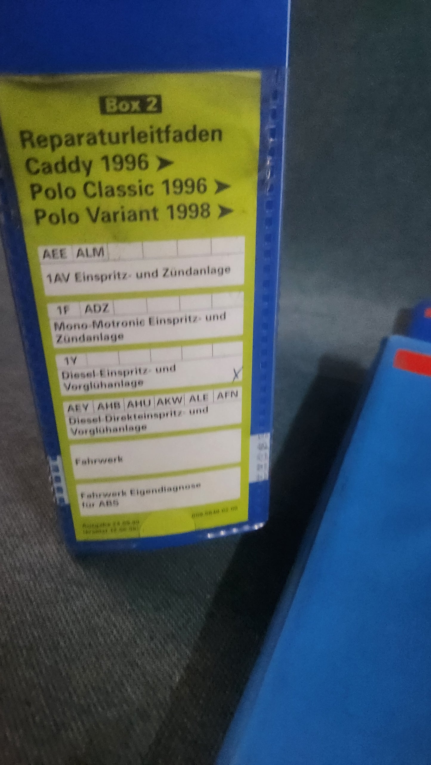 Polo 6N Caddy 9KV Reparaturleitfaden Werkstattbuch