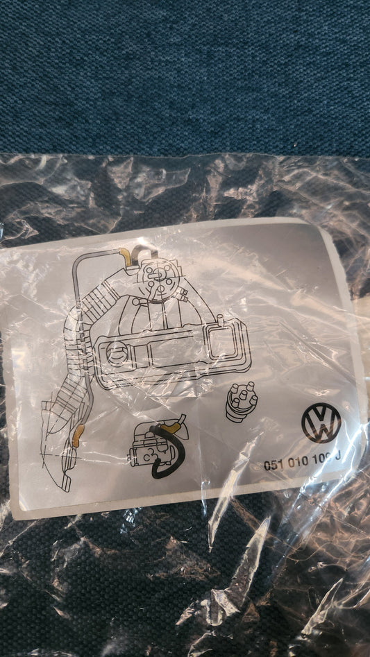 Aufkleber Motor Daten Vacum Golf3/Vento 051010109J Nos J2