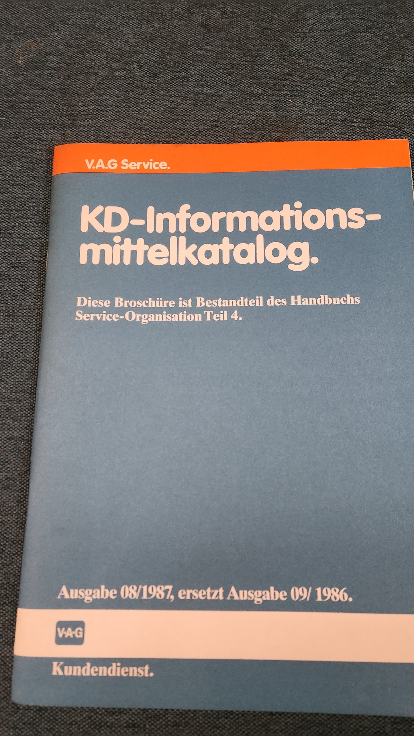 KD Informationsmittelkatalog  Werkstattbuch