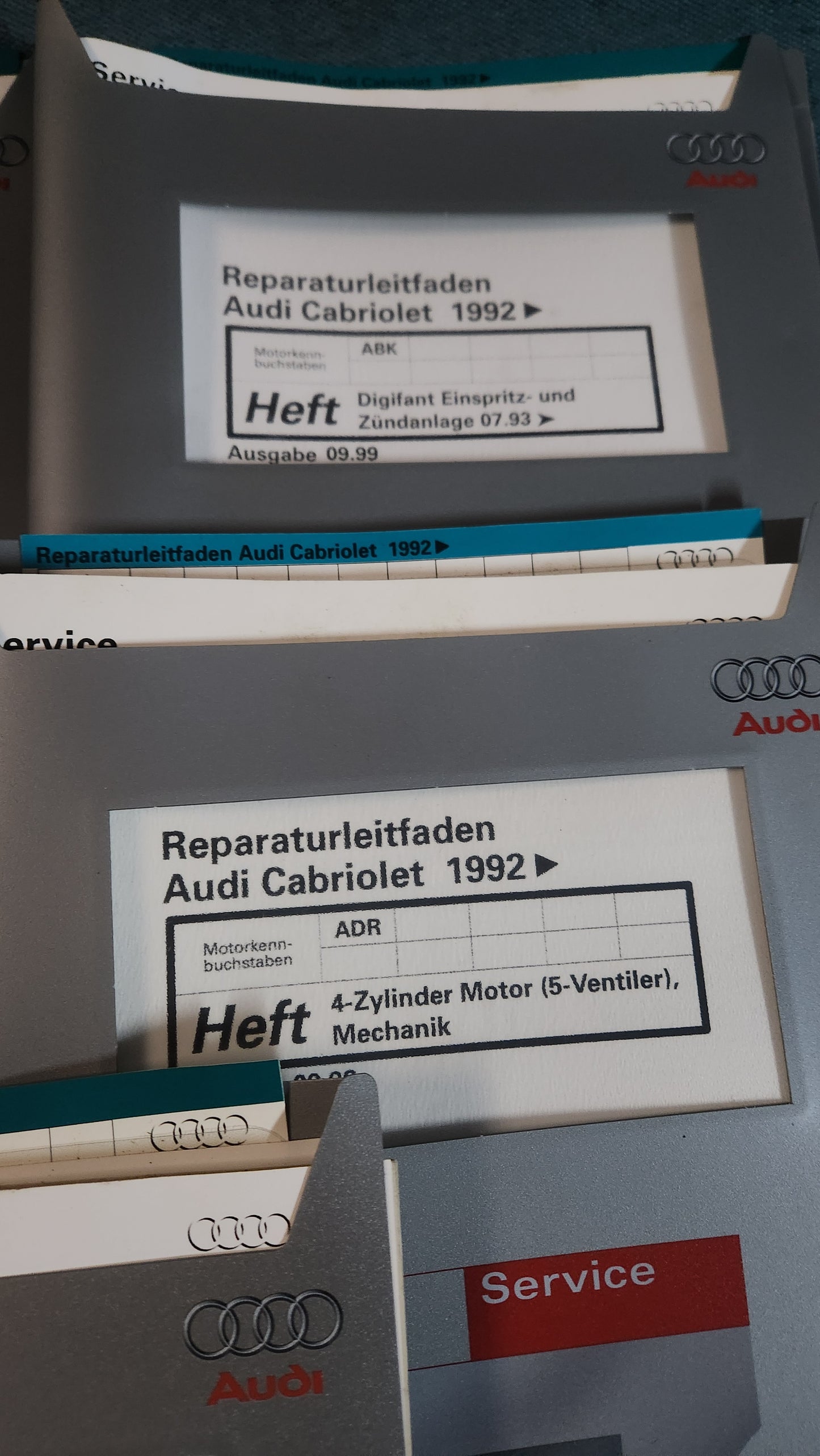 Audi 80 B4 Cabriolet Typ 89 Reparaturleitfaden Werkstattbuch Neu Sehr selten