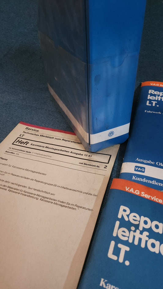 LT 1 Reparaturleitfaden Werkstattbuch