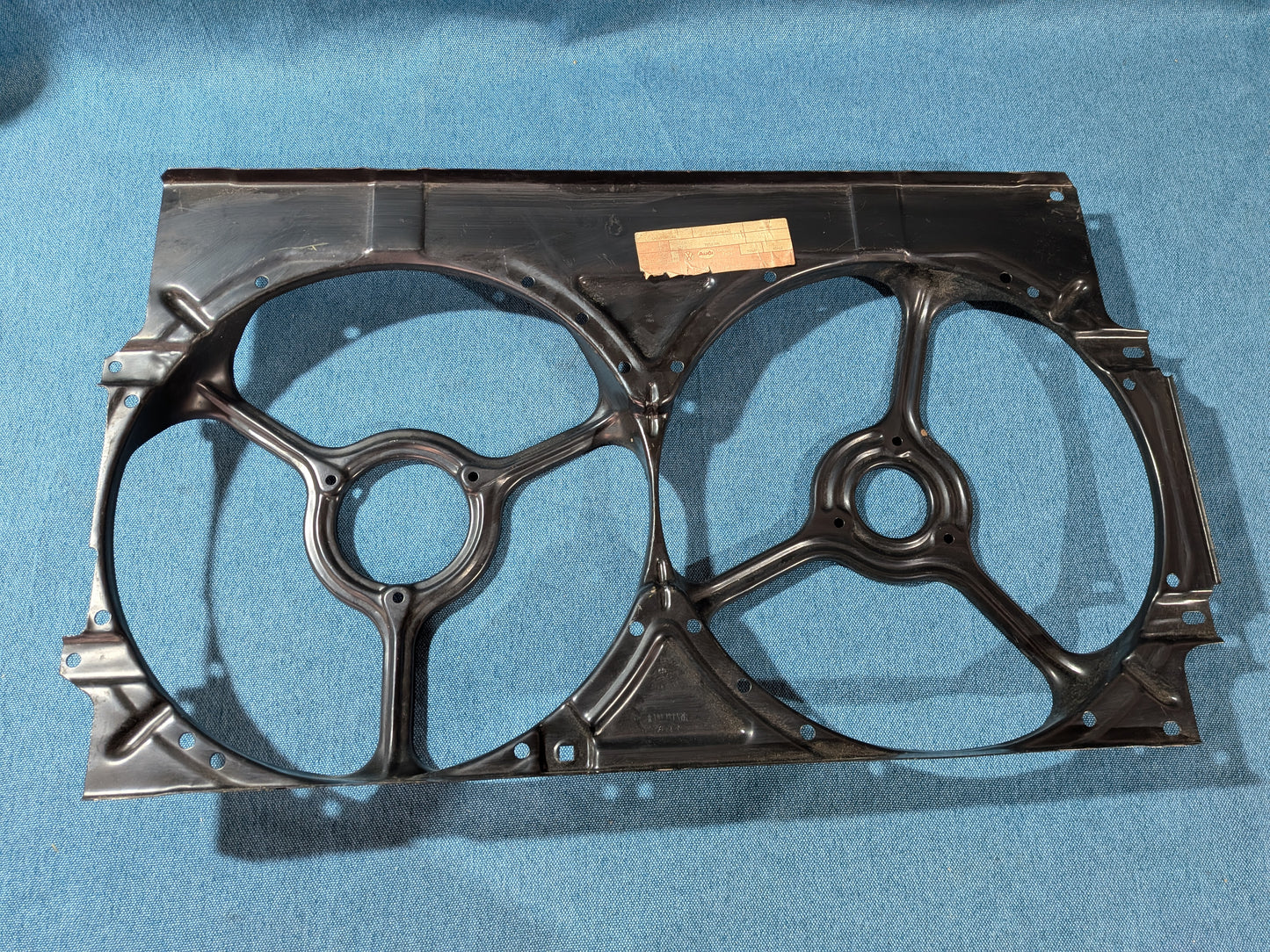 Doppellüfter Blech Corrado/Golf/Jetta/2/Passat/B3/B4 357121207G NOS