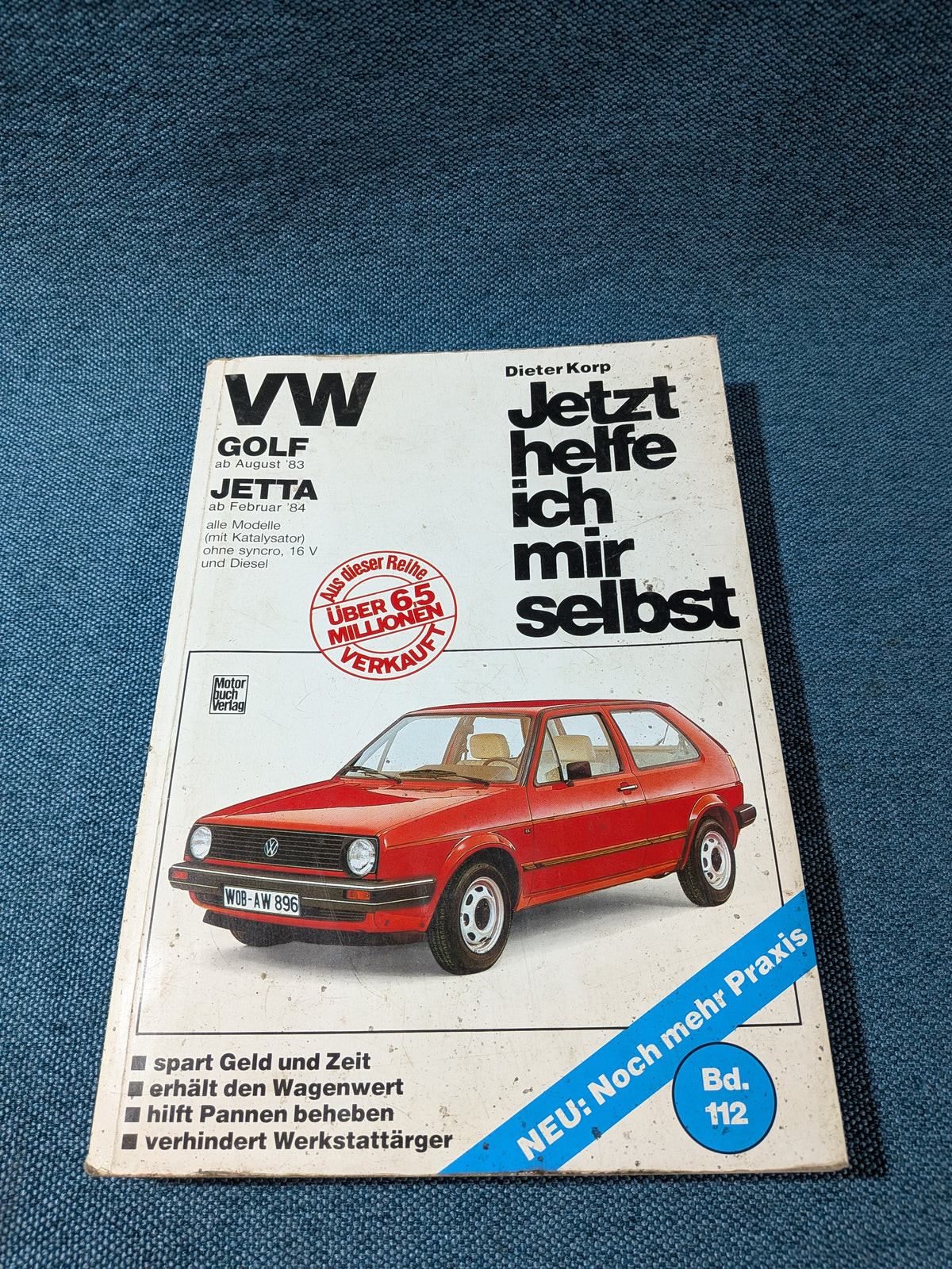 Jetzt helfe ich mir selbst Golf/Jetta/2 Reparaturleitfaden Werkstattbuch
