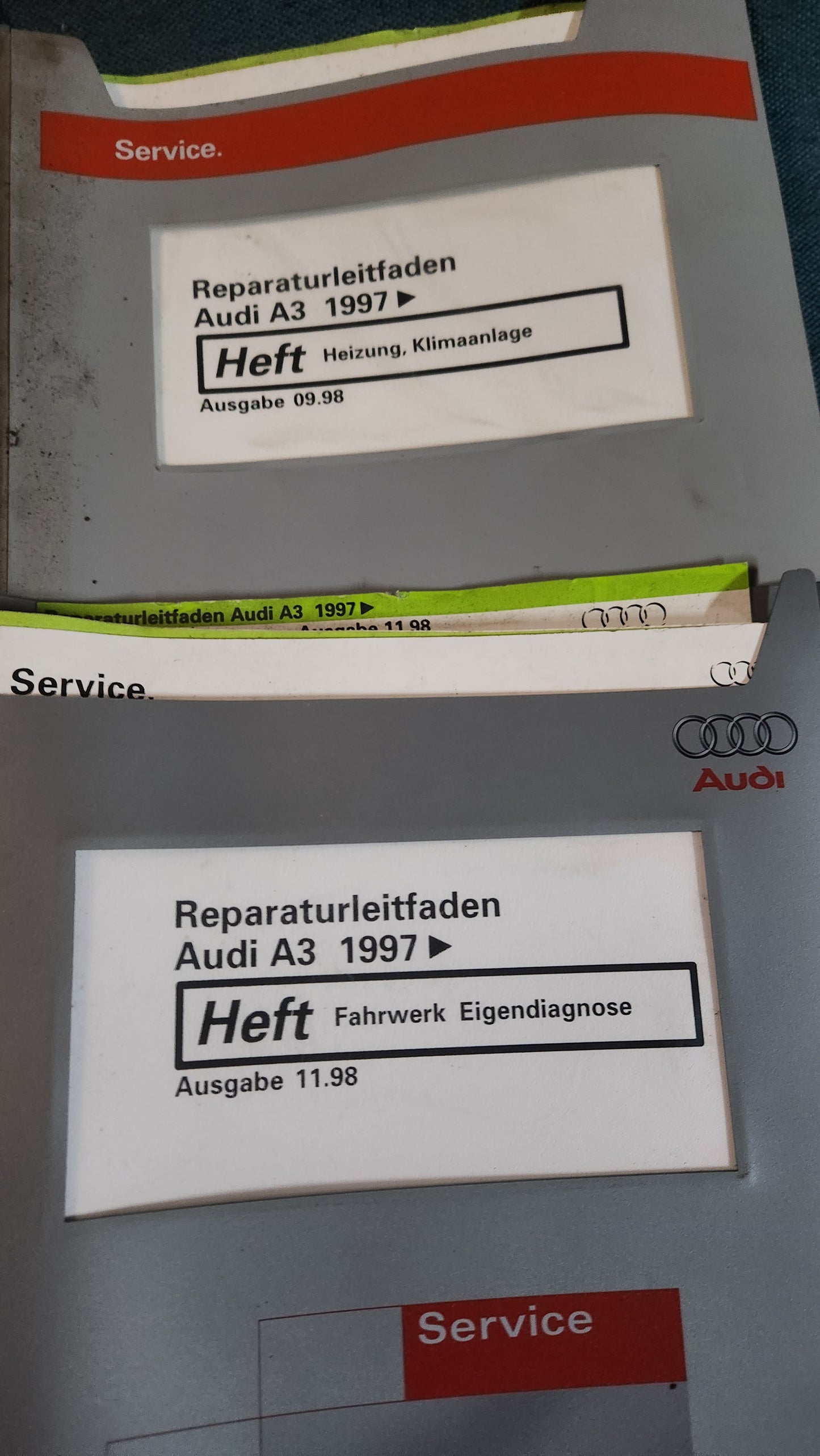 Audi A3 8L Reparaturleitfaden Werkstattbuch