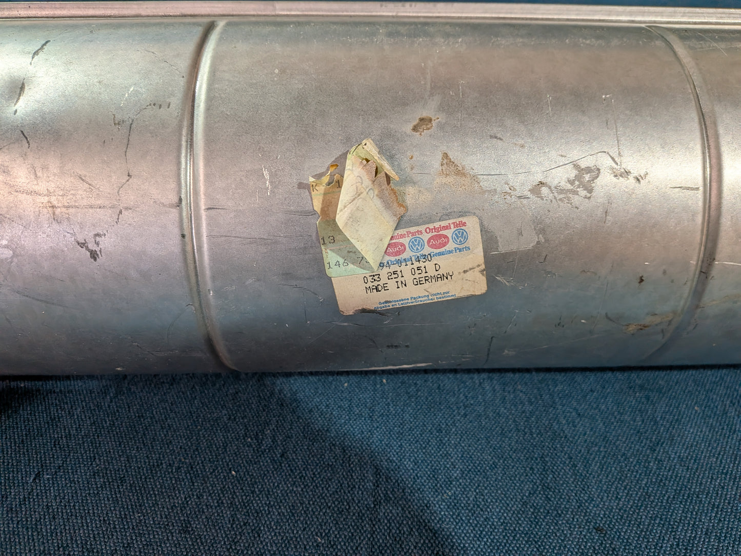 Endschalldämpfer 1,7D T3 Bus 033251051D NOS A19