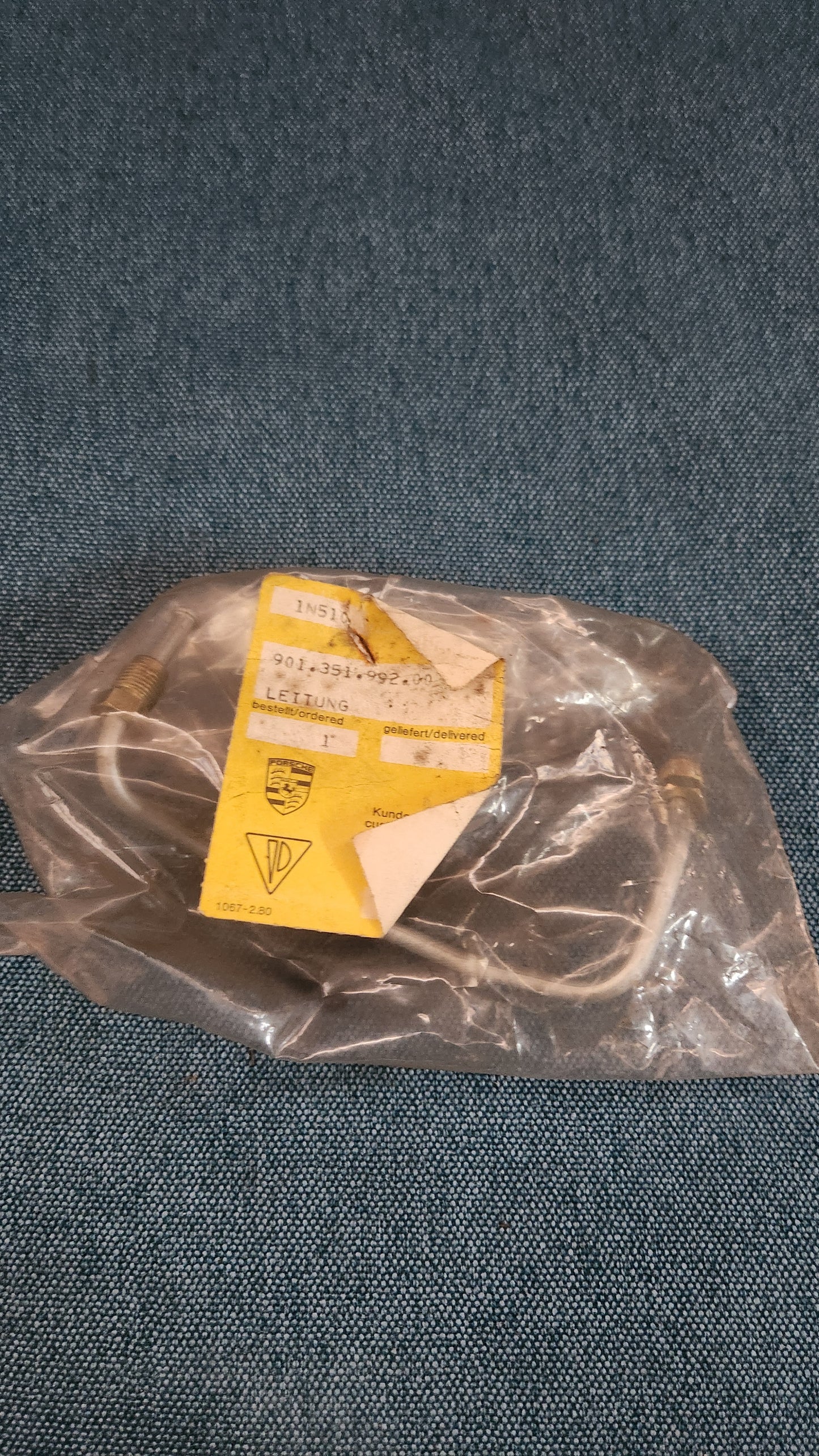 Ausgleichsleitung Bremsleitung Porsche 911/930 90135199200 Nos M1