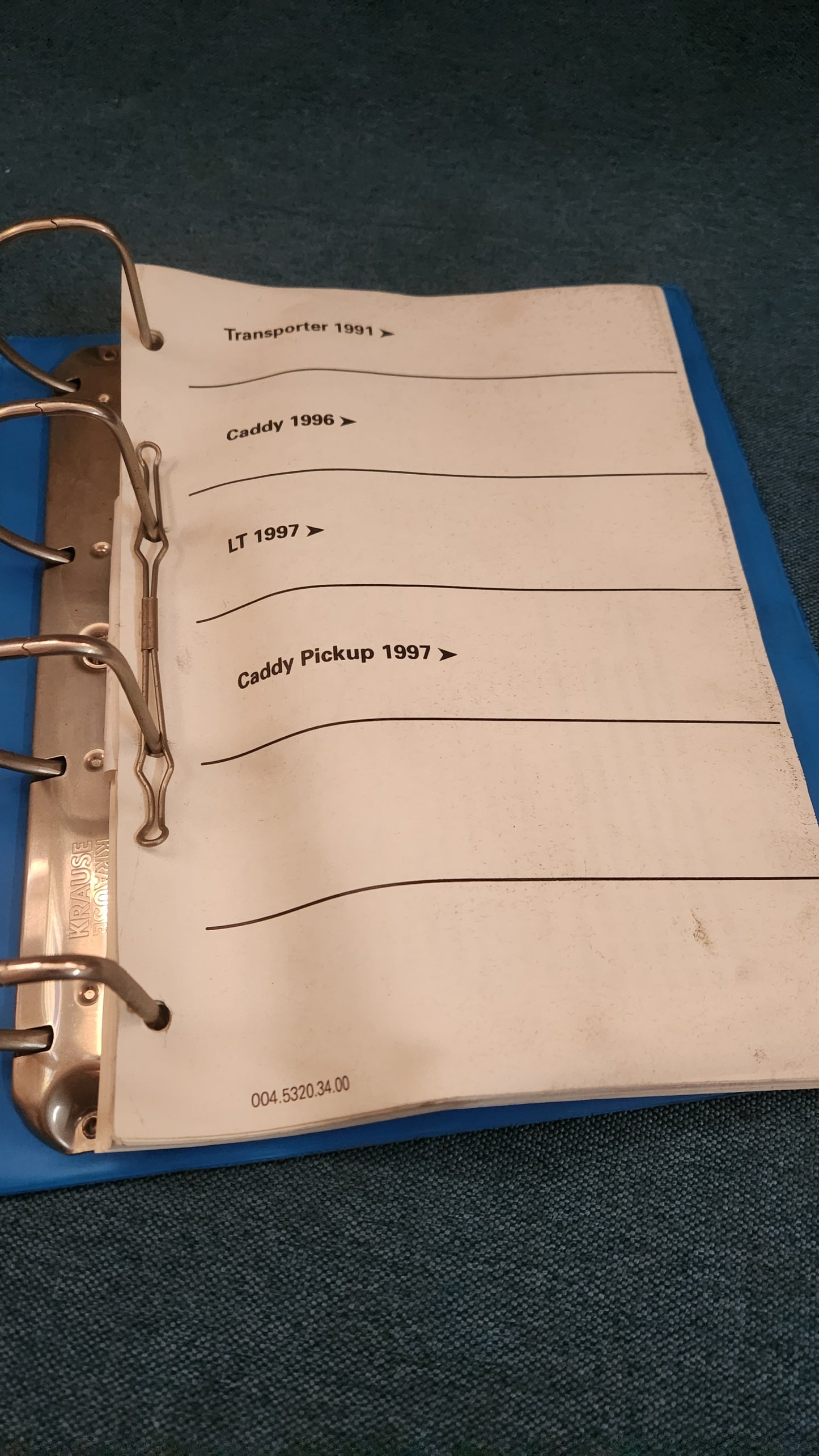 Karosserie Instandsetzung T4/Caddy2KV/LT2 Reparaturleitfaden Werkstattbuch