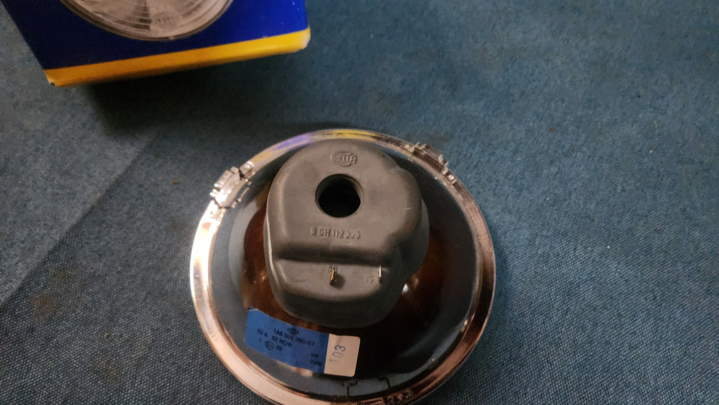 Ford Escort 1/2 Honda Civic 1/2 Transit Porsche 914 Mazda RX5 RX7 Trabant Hella Headlight Insert Halogen H4 NOS 1A600239507 B3