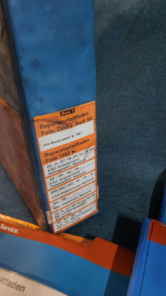 Polo 1 & 86c Derby Audi 50 Reparaturleitfaden Werkstattbuch