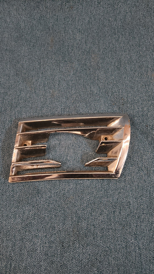 Porsche 911 912 Horn Gitter Chrom Abdeckung links offen 90155943128 NOS M3