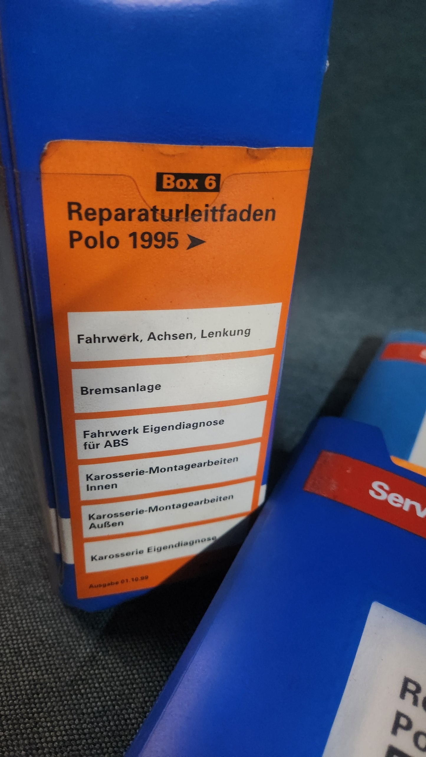 Polo 6N Reparaturleitfaden Werkstattbuch