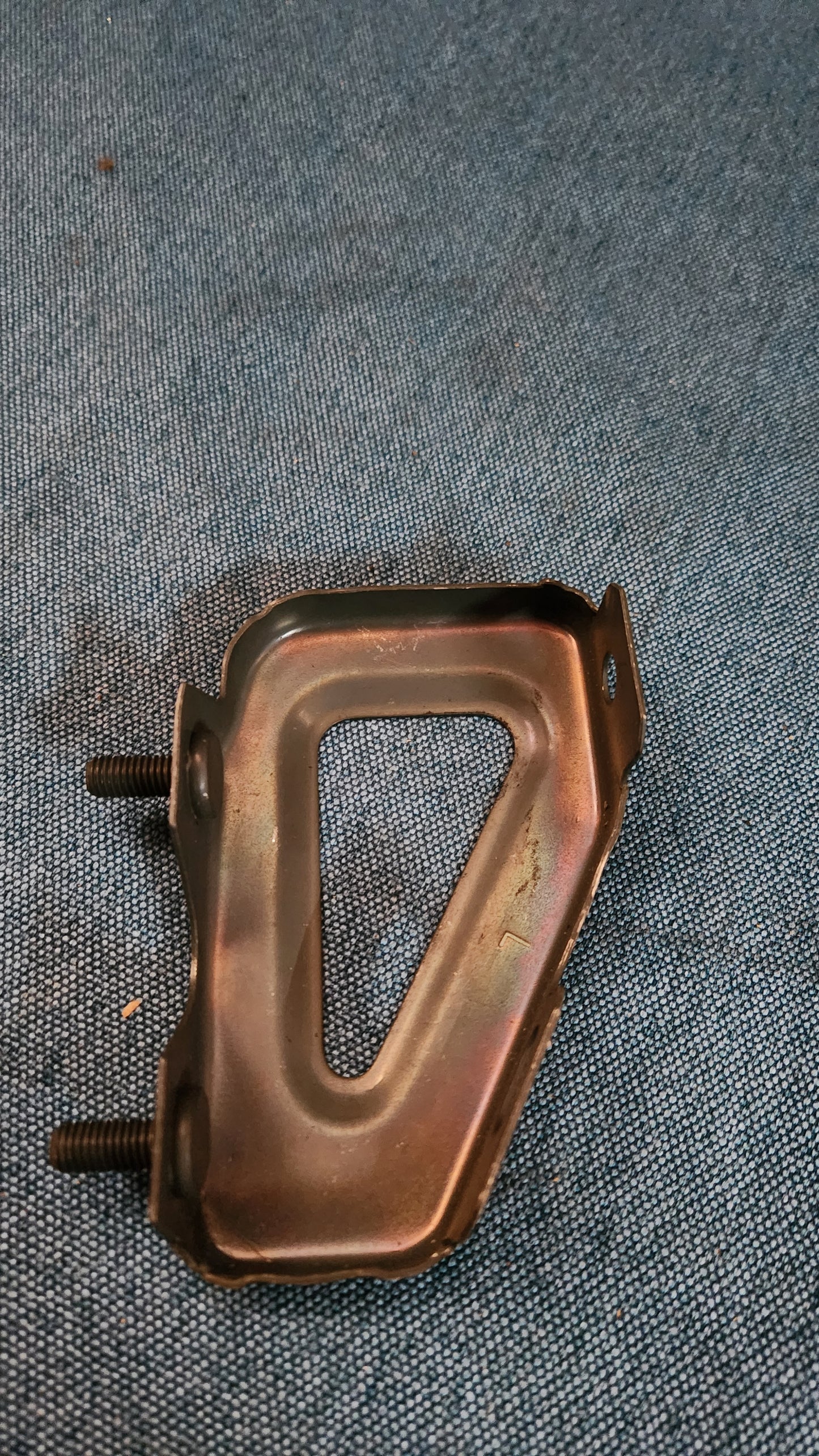 Fiat Panda Stoßstangenhalter 7549358 Nos D3