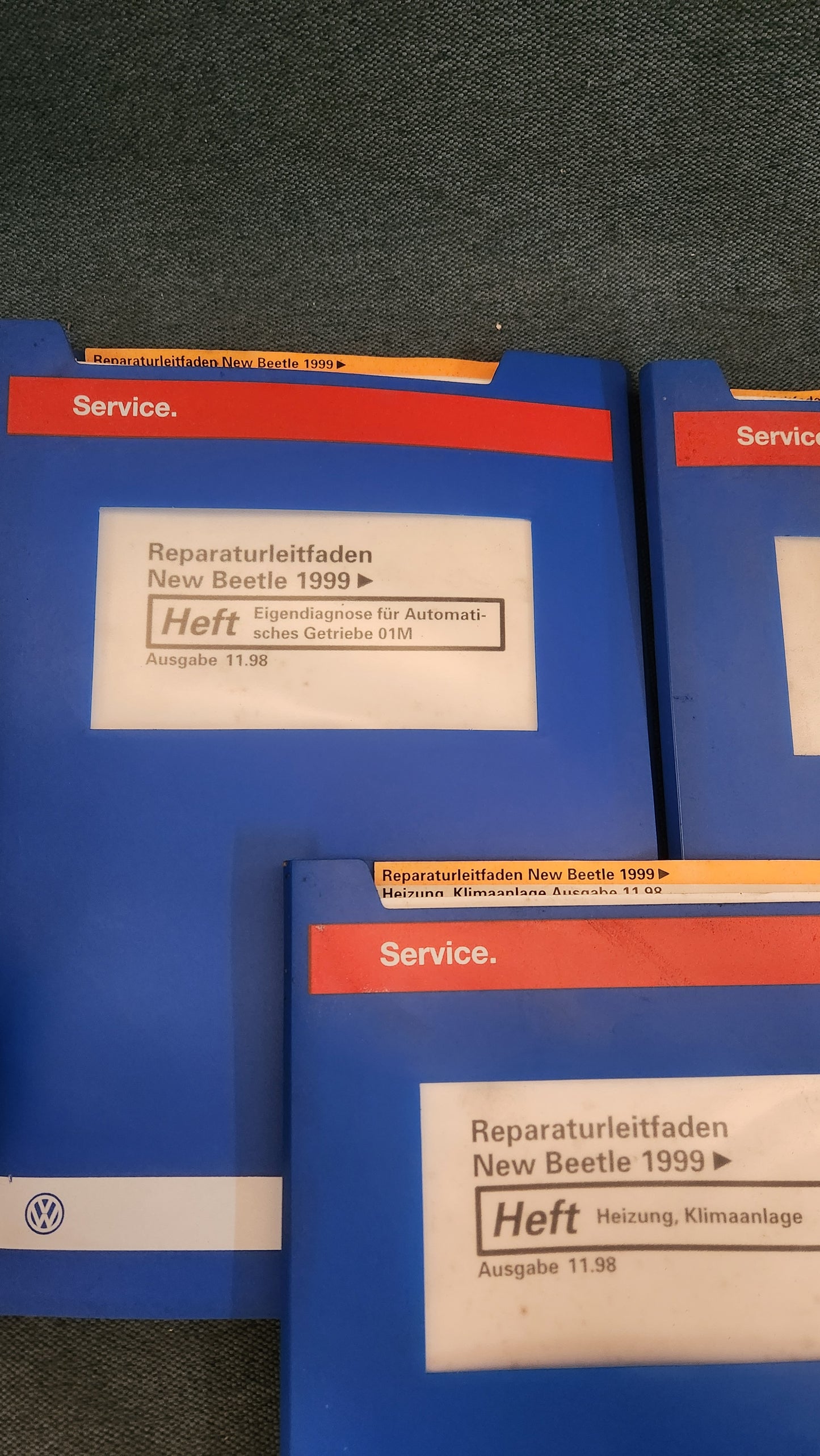 New Beetle Reparaturleitfaden Werkstattbuch